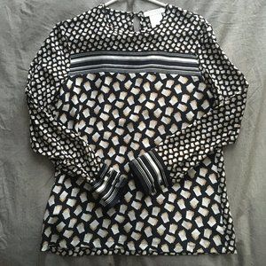 MaxMara Silk Patterned Shirt US Size 4